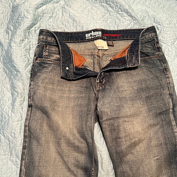 Urban Pipeline Men jeans loose bootcut 32/32 back pocket detail - Picture 1 of 3